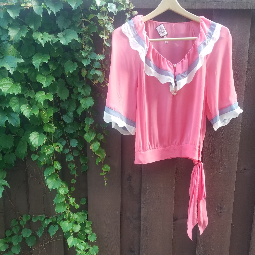 Sheer Juicy Couture Top